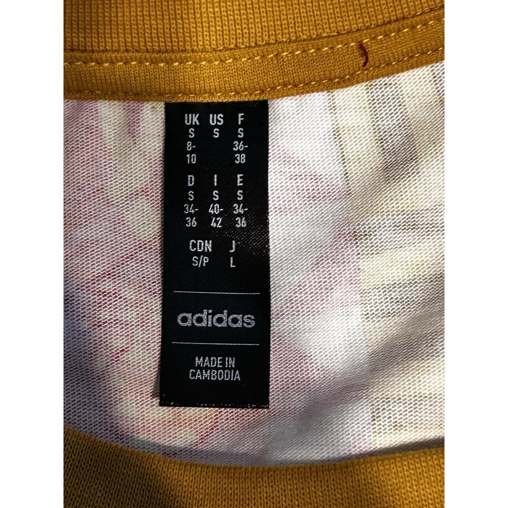 Adidas x Farm Rio Solar Kaleidoscope Pink Graphic Dress Size S0 - Picture 5 of 7